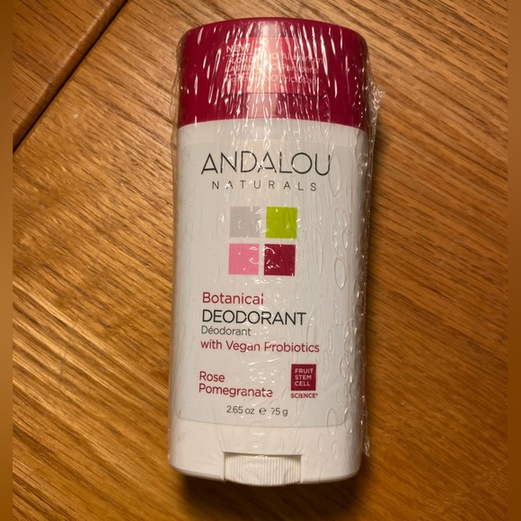 Andalou naturals botanical deodorant- rose pomegranate - Picture 3 of 4